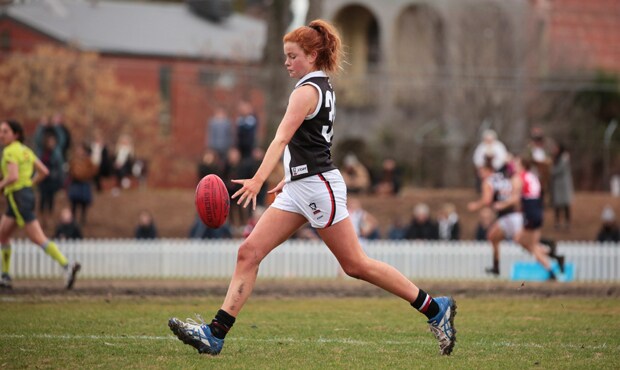 Southern Saint Eleanor Brown was selected by the Western Bulldogs at pick No. 10 in the AFLW Draft. - St Kilda Saints,AFLW,AFLW Draft